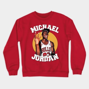 Michael Jordan Aesthetic Tribute 〶 Crewneck Sweatshirt